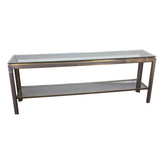 Italian Modern Console Table, 1970s For Sale