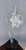 Contemporary Late 20th Century Hans Frabel Glass Daffodil Sculpture on Stand For Sale - Image 3 of 9