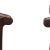 19th C English Hepplewhite Mahogany Armchairs Pair Dining or Side Chairs For Sale - Image 18 of 18