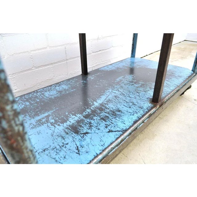 Mid-Century Industrial Trolley, 1950s For Sale - Image 4 of 9