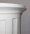 White 20th Century Column in Enameled Ceramic For Sale - Image 8 of 14