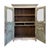 French Provincial 19th Century Limewash French Provincial Louis XV Style Armoire For Sale - Image 3 of 3