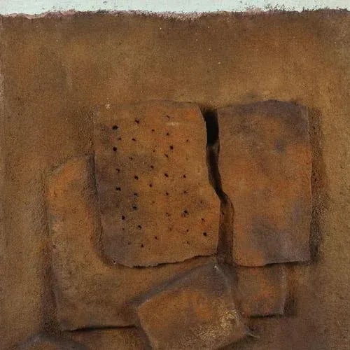 Orazi, Composition, Mixed Media For Sale - Image 3 of 12