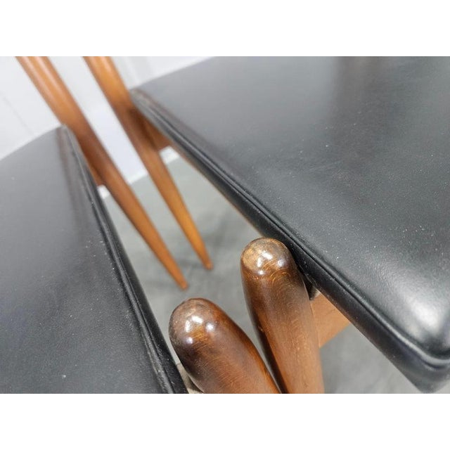 Mid-Century Dining Chairs, Denmark, 1970s, Set of 4 For Sale - Image 8 of 13