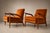 Giuseppe Scapinelli Pair of Armchairs in Caviúna & Burnt Caramel Mohair Velvet, Brazil, 1950s For Sale - Image 16 of 18