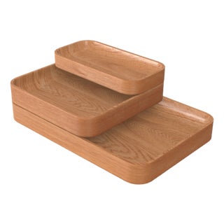 Joyo - Solid Oak Bowls - Organizer Set For Sale