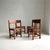 Wood Vintage Dutch Chairs in Oak, 1920s, Set of 4 For Sale - Image 7 of 10