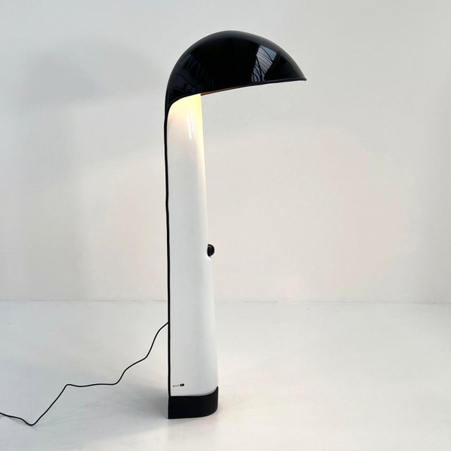 Guzzini Alba Floor Lamp by Ermanno Lampa & Sergio Brazzoli for Harvey Guzzini, 1970s For Sale - Image 4 of 13
