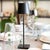 Contemporary Zafferano Poldina Pro Rechargeable Lamp in Black For Sale - Image 3 of 4
