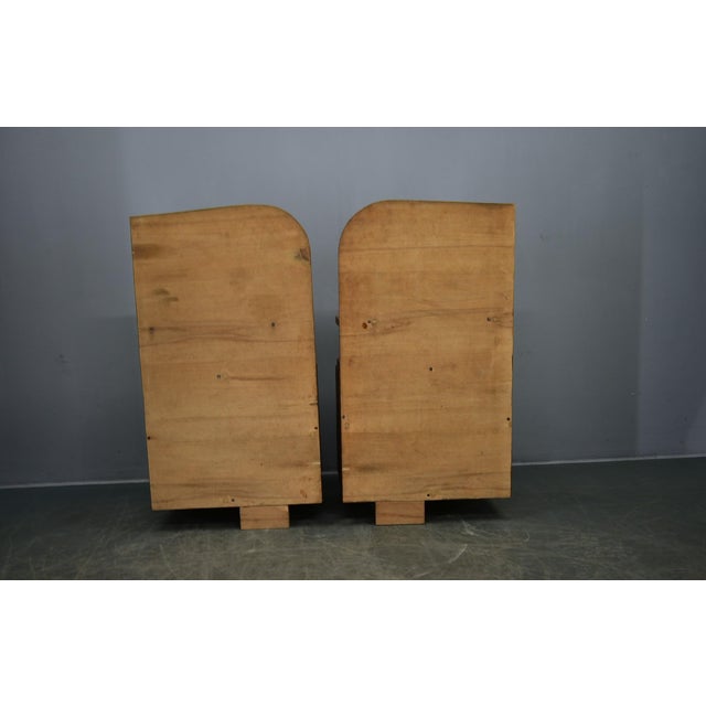 Art Deco Bedside Tables, Czechoslovakia, 1932s, Set of 2 For Sale - Image 14 of 18