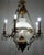 Antique French Brass Glass Bead Seven-Light Chandelier, 1920s, in Very Good conditions. Designed 1890 to 1919 I have...