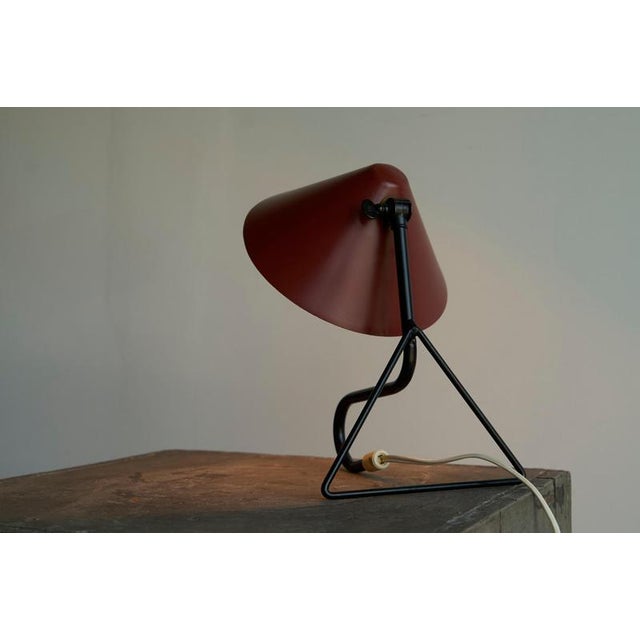 Metal Table Lamp by Erik Wärnå for Gnosjö Konstsmide, 1950s For Sale - Image 7 of 11