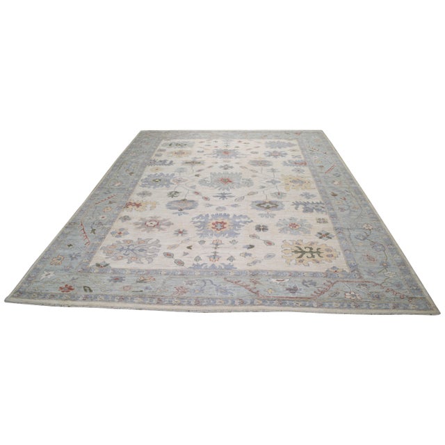 Hand-knotted with care using traditional rug-making techniques, this wool rug blends timeless craftsmanship with a modern...