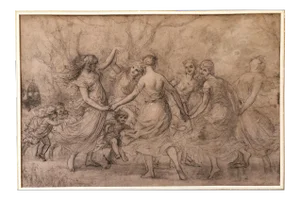 Pierre Picot Signed Pencil Drawing