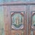 Antique Tyrolean Wardrobe with Original Paintings, 1750 For Sale - Image 9 of 13