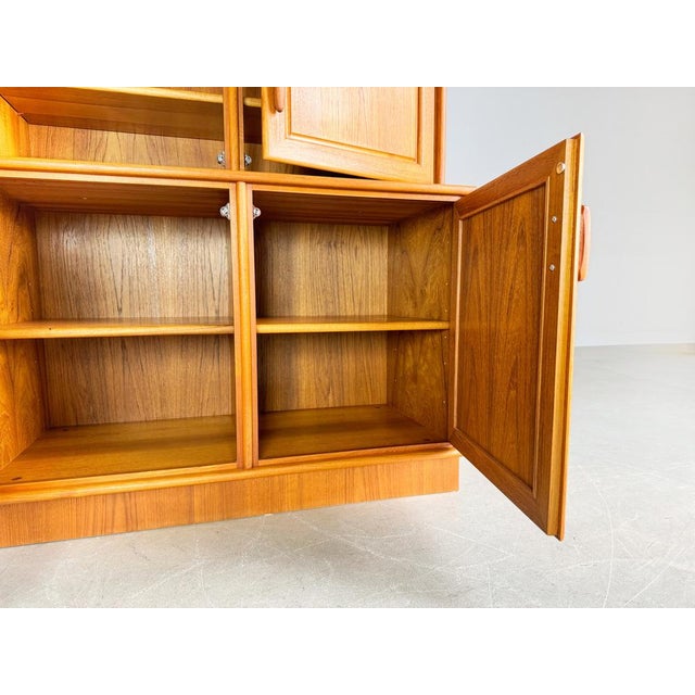 Brown Mid-Century Cupboard with Drawers in Teak from Heinrich Riestenpatt RT Möbel, 1960s For Sale - Image 8 of 11
