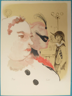 Corelli, Carnaval de Venise, Lithograph