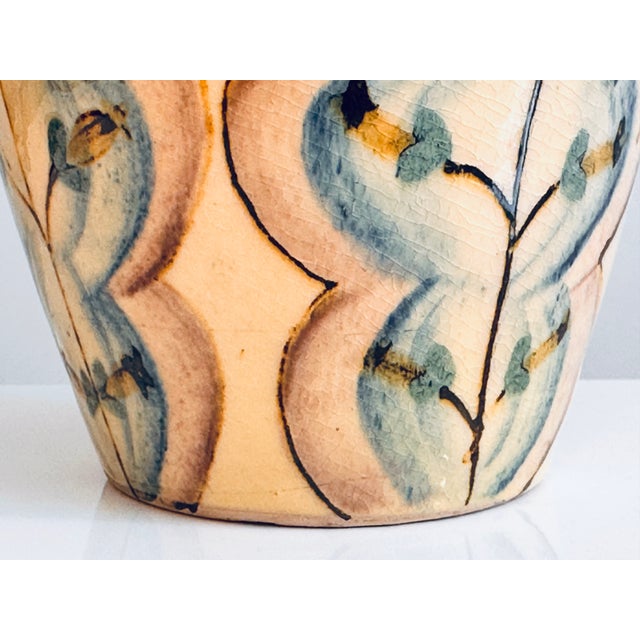 Art Nouveau Vase with Stylized Floral Ornamentation, Germany, 1920s For Sale - Image 4 of 11