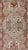 Early 20th Century Antique Sevas Turkish Rug in Gray, Taupe, Blush, Rosewood Red and Charcoal For Sale - Image 5 of 6