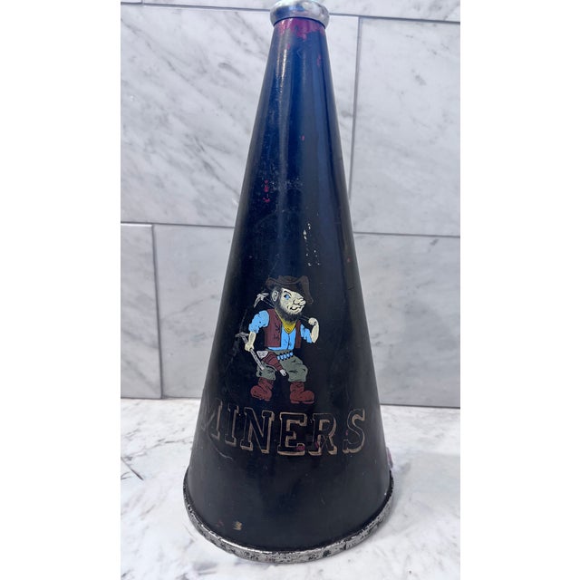 “Stud House P Club” Vintage Cheerleader Megaphone For Sale In Saint Louis - Image 6 of 7