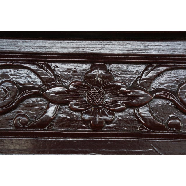 Vintage Chinese Hardwood Pierced Lattice Wall Hanging Panels Screen Chinoiserie For Sale - Image 17 of 17