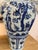 Pair of Large Blue and White Chinese Yuan Period Character Vases 17” For Sale - Image 9 of 11