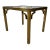 Mastercraft Chinese Chippendale Brass End Table With Fretwork For Sale
