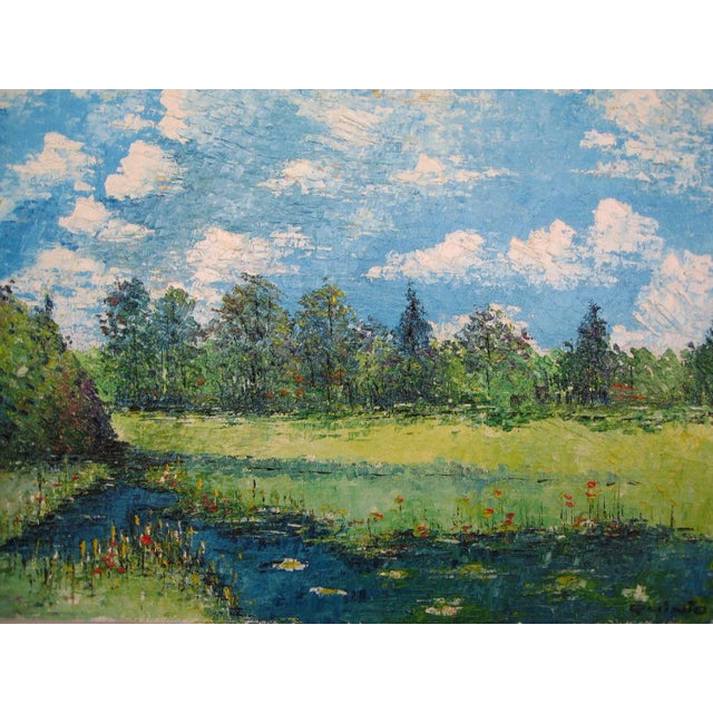 Georges R. Quinio (1927 - 1999) After studying at Ecole Nationale des Beaux-Arts in Paris, Georges R. Quinio lived in his...