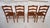 Mid 20th Century Set of Four Wooden Dining Chairs With Rush Seats For Sale - Image 9 of 17