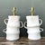Contemporary Vintage Artisan Slab Built Pottery Lamps - A Pair For Sale - Image 3 of 12