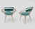 Circle Chairs by Yngve Ekström, Italy, 1960s, Set of 2 For Sale - Image 3 of 5
