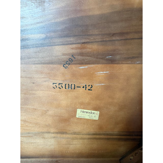 Vintage Henredon Mahogany Clawfoot or Claw Foot Side/End Table For Sale - Image 10 of 11