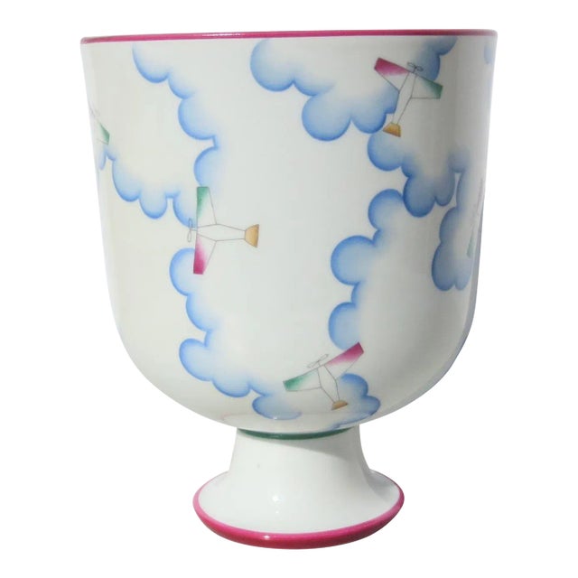 Vintage Re-Edition 1980s' Gio Ponti "Alata" Bowl For Sale