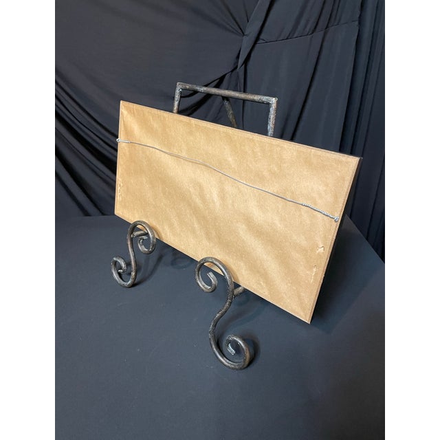 Paper Vintage Chinese Painting Inspired by Shang Dynasty Tomb Art For Sale - Image 7 of 7