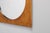 Wood Large Oak Square Mirrors, Former Czechoslovakia, 1970s, Set of 2 For Sale - Image 7 of 13