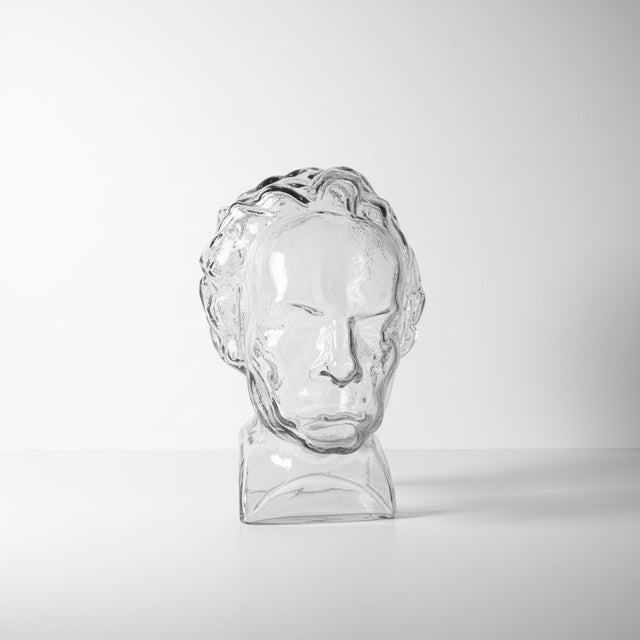 Sculptural Head of Beethoven by Ingrid Glass, in Flawless conditions. Designed 1960 to 1969 This piece is attributed to...