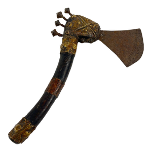 Early 20th Century Bamun Knife Axe Cameroon