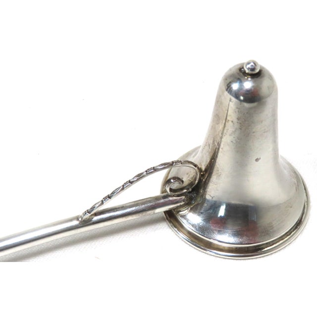 Vintage Retro Victorian Style Sterling Silver Candle Snuffer Chairish