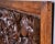 Burnt Umber Large Early 20th Century Intricately Hand Carved Walnut Panel For Sale - Image 8 of 11
