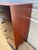 Antique Handcrafted English Mahogany Bowfront Chest of Drawers For Sale - Image 4 of 12