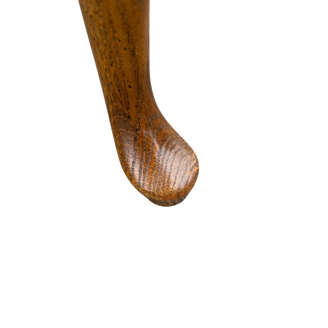 Mid 20th Century Broyhill Lenoir House Rectangular End Table With Ball-and-Claw Feet For Sale - Image 9 of 10