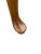 Mid 20th Century Broyhill Lenoir House Rectangular End Table With Ball-and-Claw Feet For Sale - Image 9 of 10