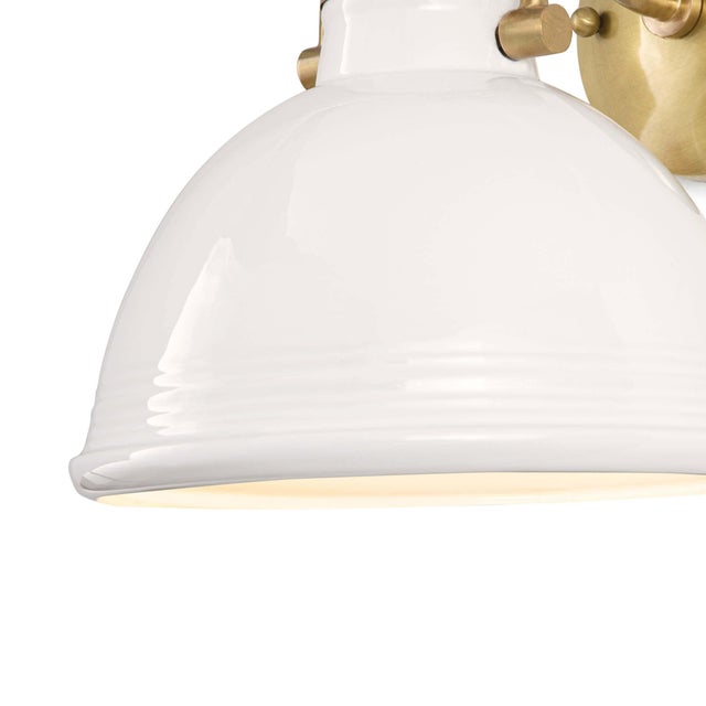 Regina Andrew Eloise Ceramic Sconce (White) For Sale - Image 4 of 5