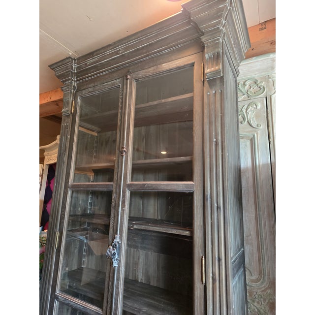 French Style Bookcase For Sale In San Antonio - Image 6 of 12