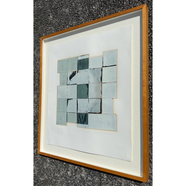 Abstract A/P "White Golem", Lithograph by Michael David 1988 For Sale - Image 3 of 12