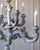 French 20th Century French Carved and Painted Wood Twelve-Light Chandelier For Sale - Image 3 of 18