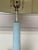 Mid-Century Modern Mid Century Lamp With Painted Finish and Silver Leaf Base For Sale - Image 3 of 5