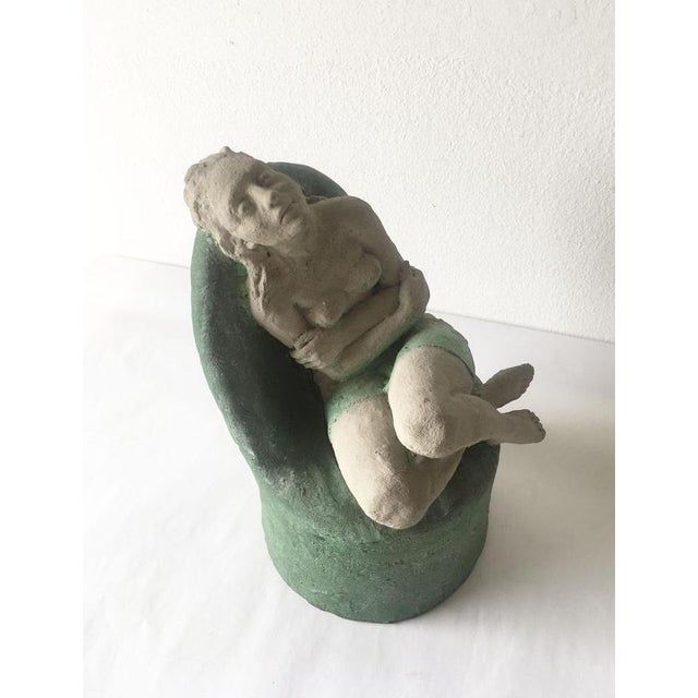 Metal Vintage Italian Bronze Sculpture by Marco Cornini, 1998 For Sale - Image 7 of 18