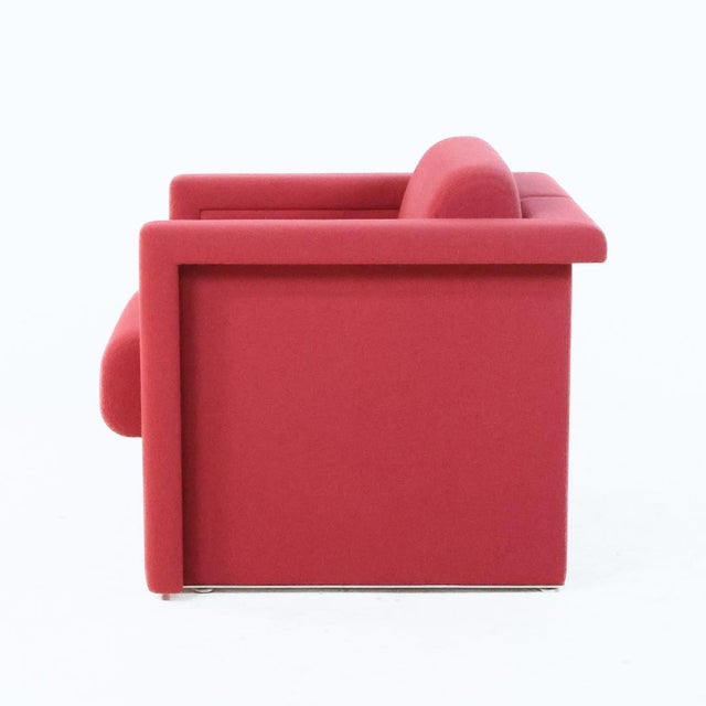 These rare set of two armchairs from ‘The Lounge Seating’ series were designed by Trix & Robert Haussmann in 1988 and...