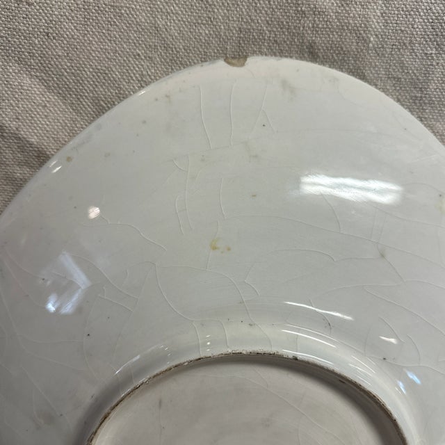 Italian Vintage Pottery Red Horse Platter Mid Century Fanciullacci Style For Sale - Image 4 of 9